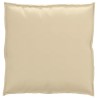 Coussin de palette beige 70x70x12 cm, tissu Oxford 