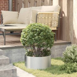 Ensemble de Jardinières Galvanisées Galvanisé Acier 
