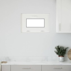 Fenêtre de sous-sol RISOR 60x40 cm inclinable 3 vitrages blanc 