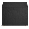 Housses de banc de jardin 2 pcs 8 œillets 130x70x70/88 cm PE 