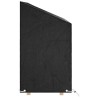 Housses de banc de jardin 2 pcs 8 œillets 130x70x70/88 cm PE 