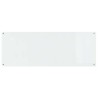 Crédence de Cuisine Clear 110x40x0.6 cm en Verre Trempé 