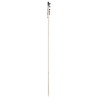 Porte coulissante Marron 100 x 208 cm Bois massif en pin 