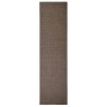Tapis Sisal naturel 80x300 cm Marron 