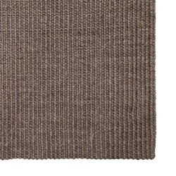Tapis Sisal naturel 80x300 cm Marron 