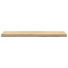 Appuis de fenêtre 2 pcs non traité 110x30x2cm bois chêne massif 