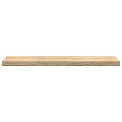 Marches d'escalier 2 pcs non traité bois de chêne massif 