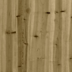 Canapé central de jardin 120x80 cm bois de pin imprégné 