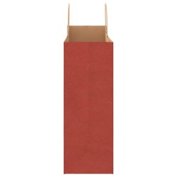 Sacs en papier 50 pcs avec poignées rouge 32x17x44 cm 