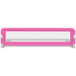 Barrière de lit pour enfants 150x42 cm Rose 