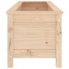 Lit surélevé de jardin 119,5x40x39 cm bois de pin massif 