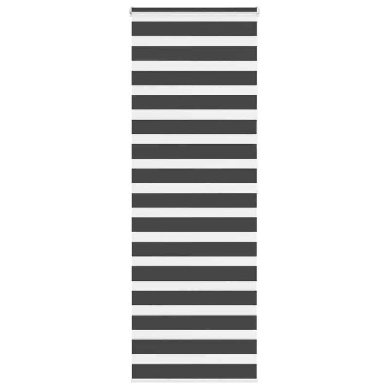 Store zèbre noir 85x200 cm largeur du tissu 80,9 cm polyester 