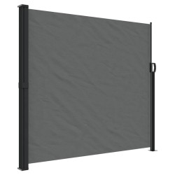 Auvent latéral rétractable anthracite 180x500 cm 