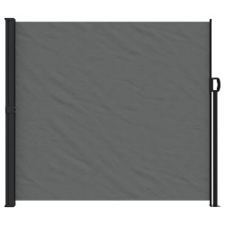 Auvent latéral rétractable anthracite 180x500 cm 