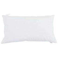Oreiller avec oreiller Blanc 40 x 80 cm 130gsm 100% coton 