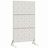 Écran de confidentialité 100x50x180 cm en acier corten 