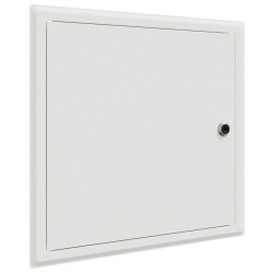 Panneau d'Accès Blanc 30 x 30 cm Acier 