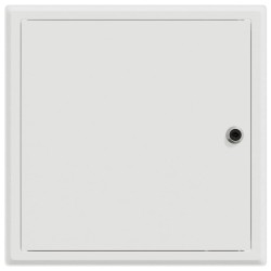 Panneau d'Accès Blanc 30 x 30 cm Acier 