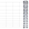 Clôture de jardin Acier galvanisé 50x1,2 m Argenté 