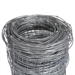 Clôture de jardin Acier galvanisé 50x1,2 m Argenté 