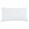 Oreillers 2 pcs Blanc 40 x 80 cm 130gsm 100% coton 