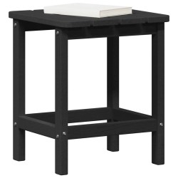 Table d'appoint Adirondack Noir 38x38x45 cm HDPE 