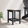 Table d'appoint Adirondack Noir 38x38x45 cm HDPE 