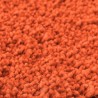 Tapis de bain rectangulaire orange 60x90 cm en polypropylène antidérapant 