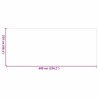 Couverture de plein air ARAKIL Gris et Blanc Polyester 250 x 600 cm 