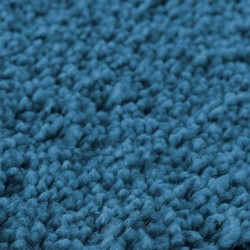 Tapis de bain Rectangulaire Bleu 60x90 cm Polypropylène Antidérapant 