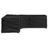 Housse de salon de jardin en forme de L 16 œillets 250x250x70cm 