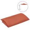 Tissu de remplacement pour parasol déporté Terre cuite 350 cm 
