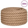 Corde de jute 10 m de long 50 mm d'épaisseur 