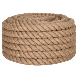 Corde de jute 10 m de long 50 mm d'épaisseur 