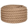 Corde de jute 10 m de long 50 mm d'épaisseur 