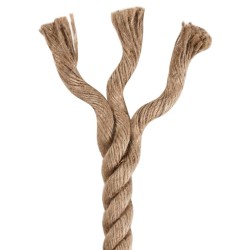 Corde de jute 10 m de long 50 mm d'épaisseur 