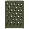 Support de parapluie vert olive - 28x12x41 cm en acier 