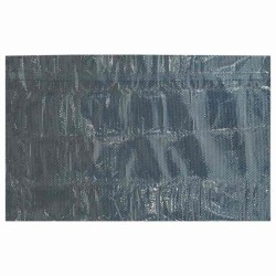 Film solaire de piscine flottant PE 300x200 cm Noir et bleu 