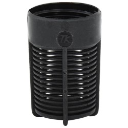 Tuyau d'aspiration avec raccords en PVC noir 1" 10 m PVC 
