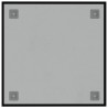 Tableau noir magnétique mural noir 40x40 cm verre trempé 