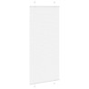 Store plissé blanc 85x200 cm largeur du tissu 84,4 cm polyester 