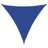 Voile d'ombrage 160 g/m² Bleu 4x4x4 m PEHD 