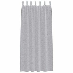 Rideaux 2 pcs Gris foncé 140 x 245 cm Polyester 
