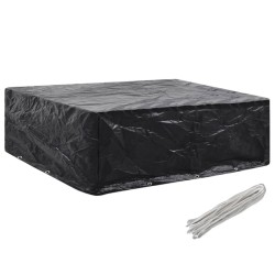 Housse de salon de jardin 8 œillets 250x210x90 cm 