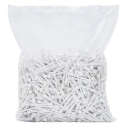 Tee de golf 1000 pcs blanc 54 mm bambou 