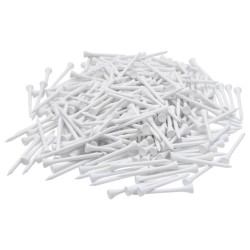 Tee de golf 1000 pcs blanc 54 mm bambou 