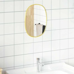 Miroir mural Doré 40x30 cm 