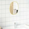 Miroir mural Doré 40x30 cm 
