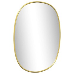Miroir mural Doré 40x30 cm 