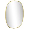 Miroir mural Doré 40x30 cm 